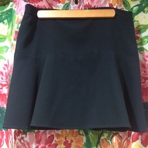 LOFT Scuba Flounce Skirt